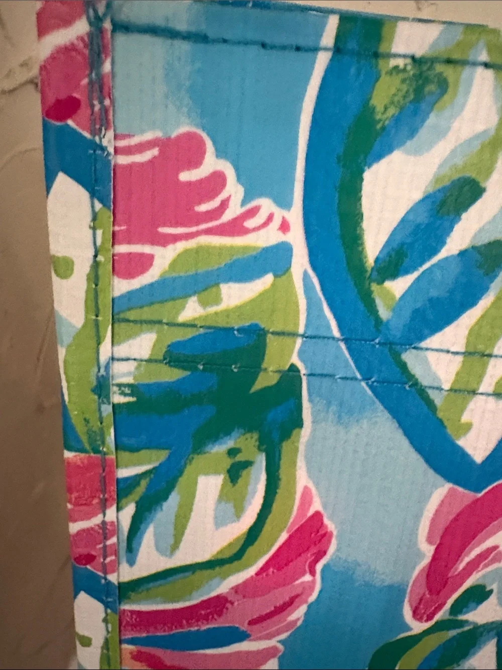 Lilly Pulitzer Pink and Blue Floral Tote